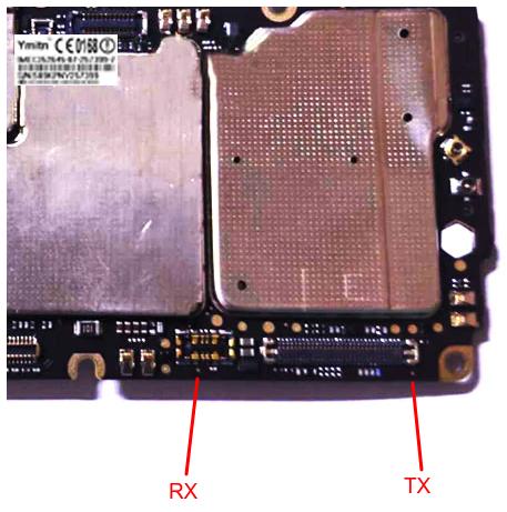 Xiaomi-cepheus UART pins.jpg