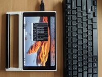 CutiePi Tablet running the Pixel desktop environment