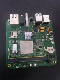 The Toradex Colibri T30 on a custom carrier board