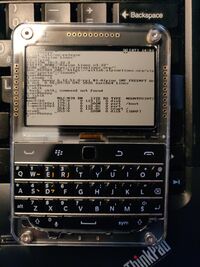 SQFMI beepy running Alpine Linux