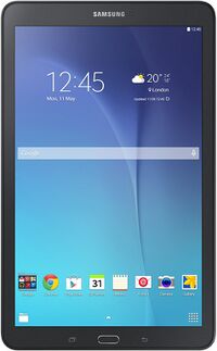 Stock image of Galaxy Tab 3 9.6 running Android