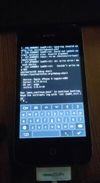 Apple iPhone 4 booting Linux 6.17