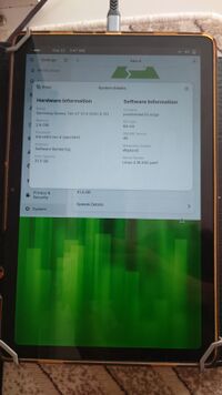 Gnome Mobile running on Gta4l