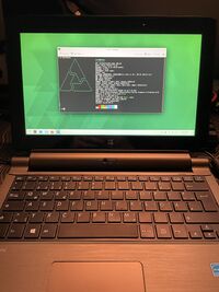 Medion Akoya P2214T convertible docked