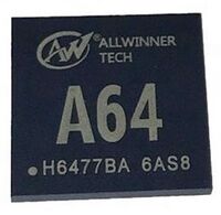 Marketing photo of the Allwinner A64