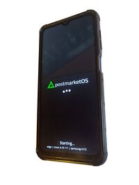 samsung m12 booting postmarket os