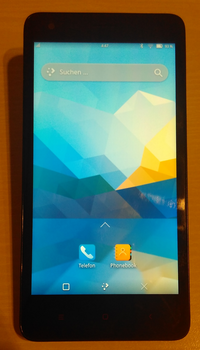 Xiaomi Redmi 2 Prime running Plasma Mobile