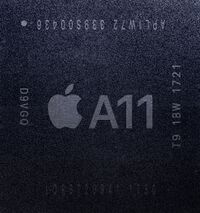 Picture of the Apple A11 SoC