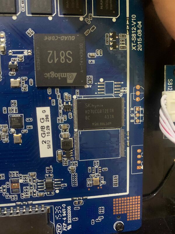 MBX Pufangda PCB/Motherboard Image front zoomed on EMMC