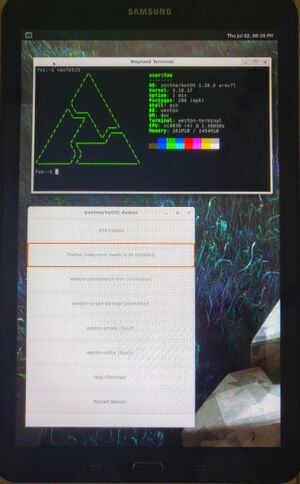 Установка postmarketos на планшет samsung galaxy tab 3