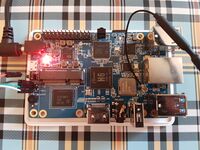Orange Pi 3 with UART connected