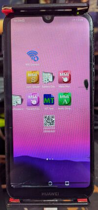 Huawei Y5 2019 with engineering firmware