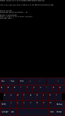 Screenshot of the fbkeyboard interface.